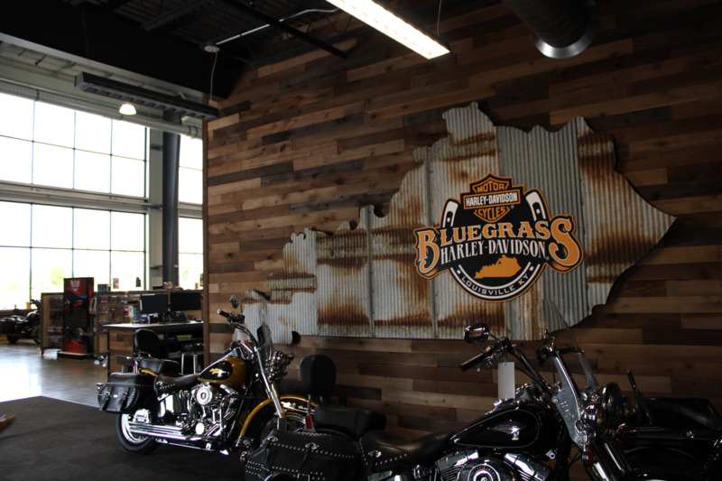 Bluegrass Harley-Davidson sign